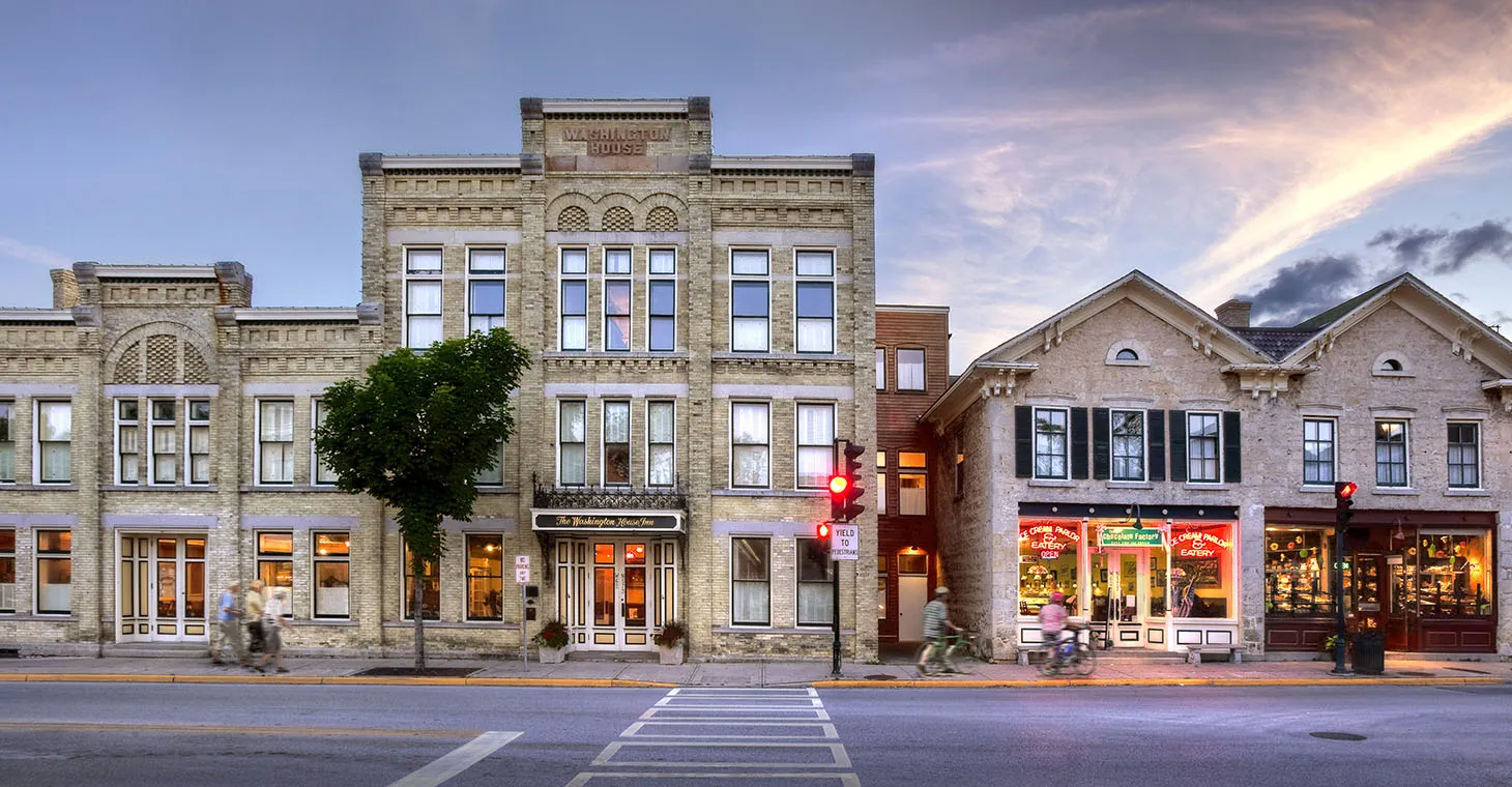 street view of our inn in cedarburg, wisconsin