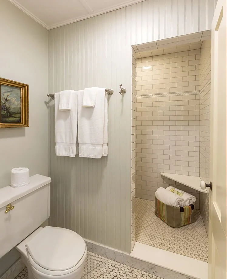 Bathroom of Room 206 - John Weber