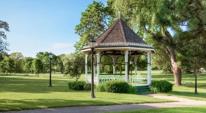 Gazebo in the park