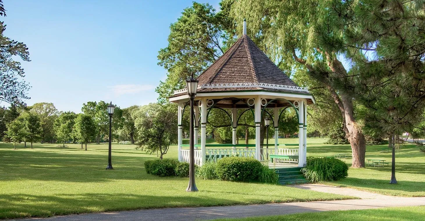 Gazebo in the park