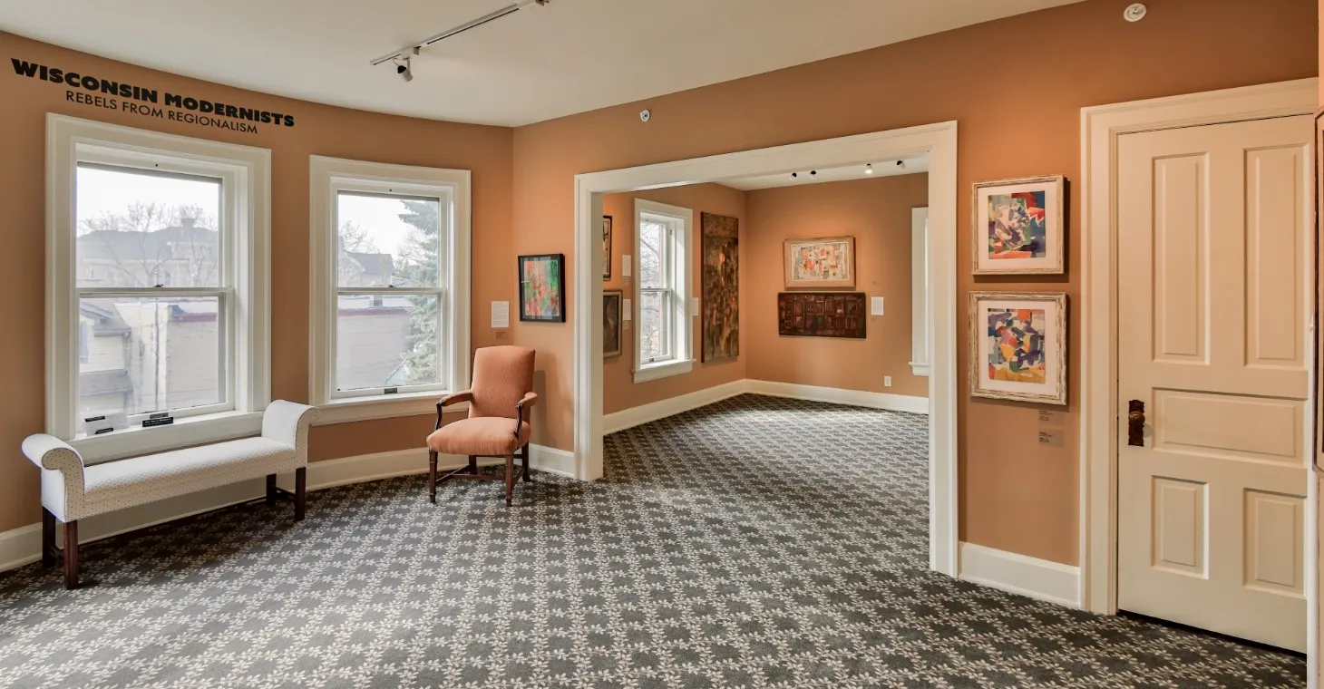 Cedarburg Art Museum Interior shot by Gary Heller, Historic Rescue Photography