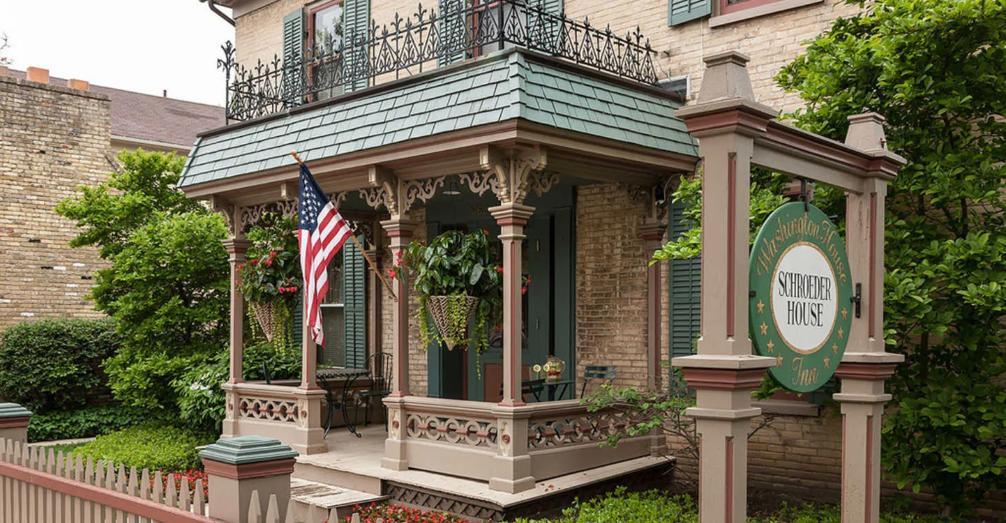 Schroeder House outside view at Washington House Inn