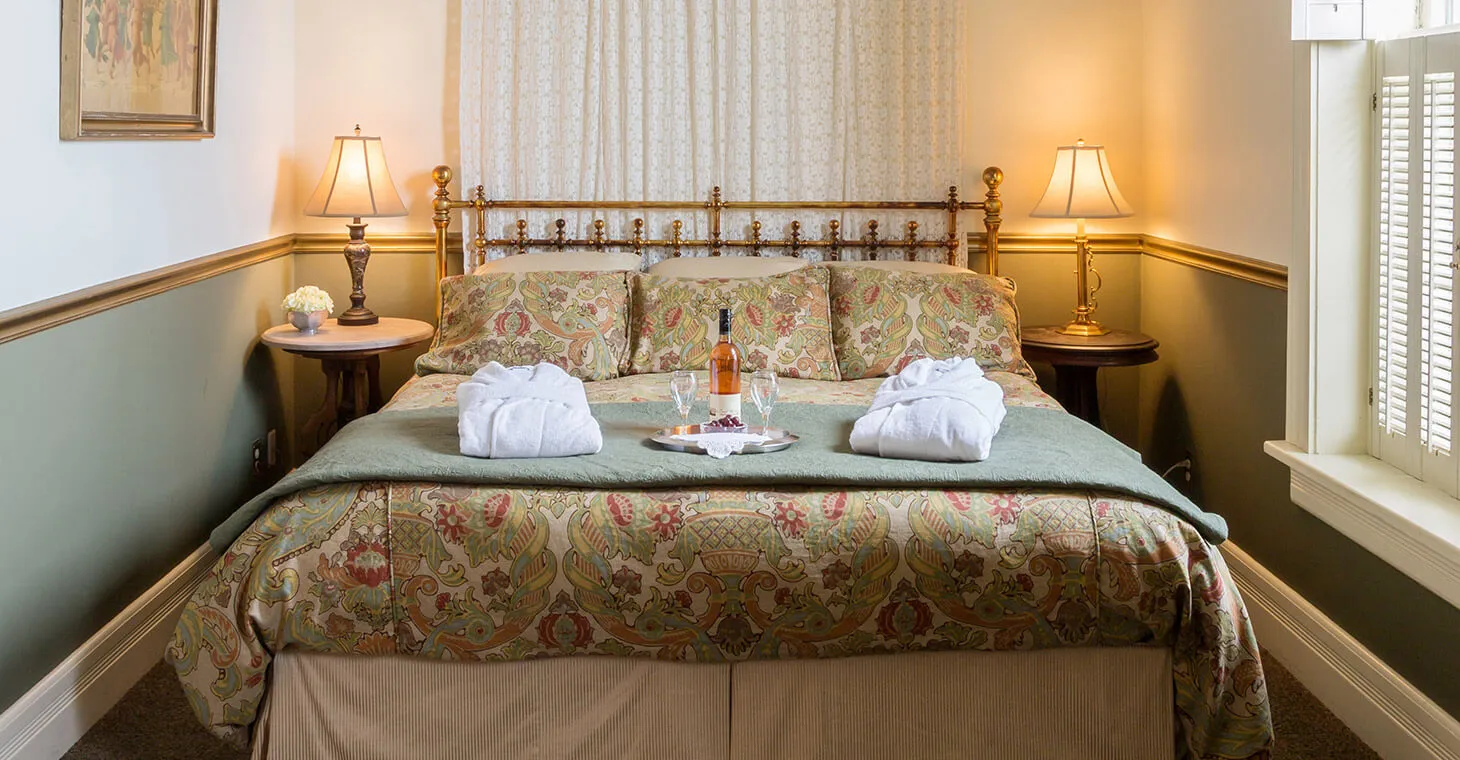 Bottle of Wine on at Washington House Inn