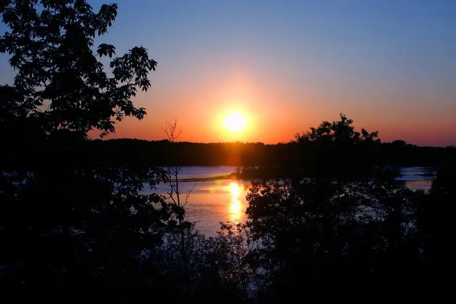 Sunset in Kettle Moraine Wisconsin