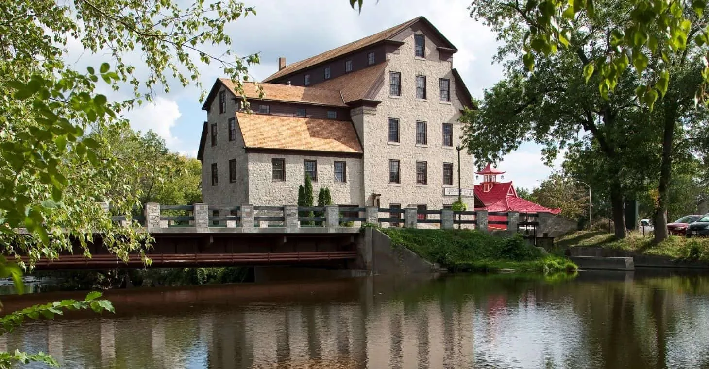 Scenic and Historic areas in Cedarburg, WI