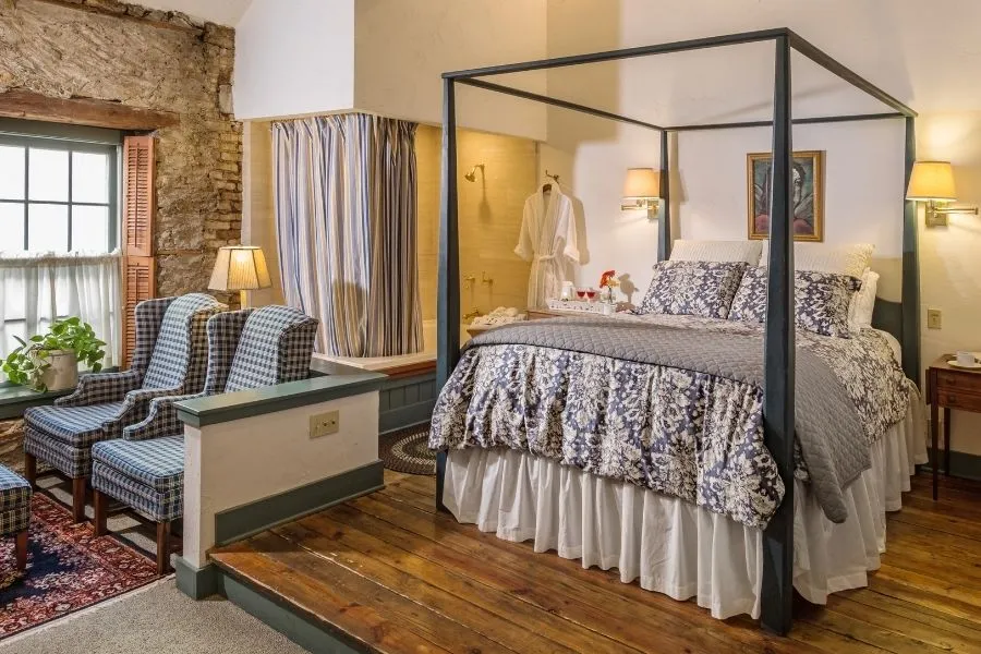 Washington House Inn Guest Room with EV Charger and Private Bath